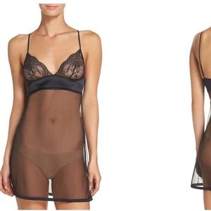 La Perla Romance Chemise slip lingerie sz 2 38